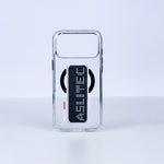 aslitec Magstand Crystal Clear Magsafe With Leather Kickstand Case For iPhone 18 Pro Max