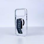 aslitec Magstand Crystal Clear Magsafe With Leather Kickstand Case For iPhone 18 Pro Max