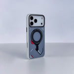 كڤر حماية aslitec Cybermech بتصميم هجين ولمسات معدنية ومتوافق مع MagSafe لهاتف iPhone 18 Pro & 18 Pro Max