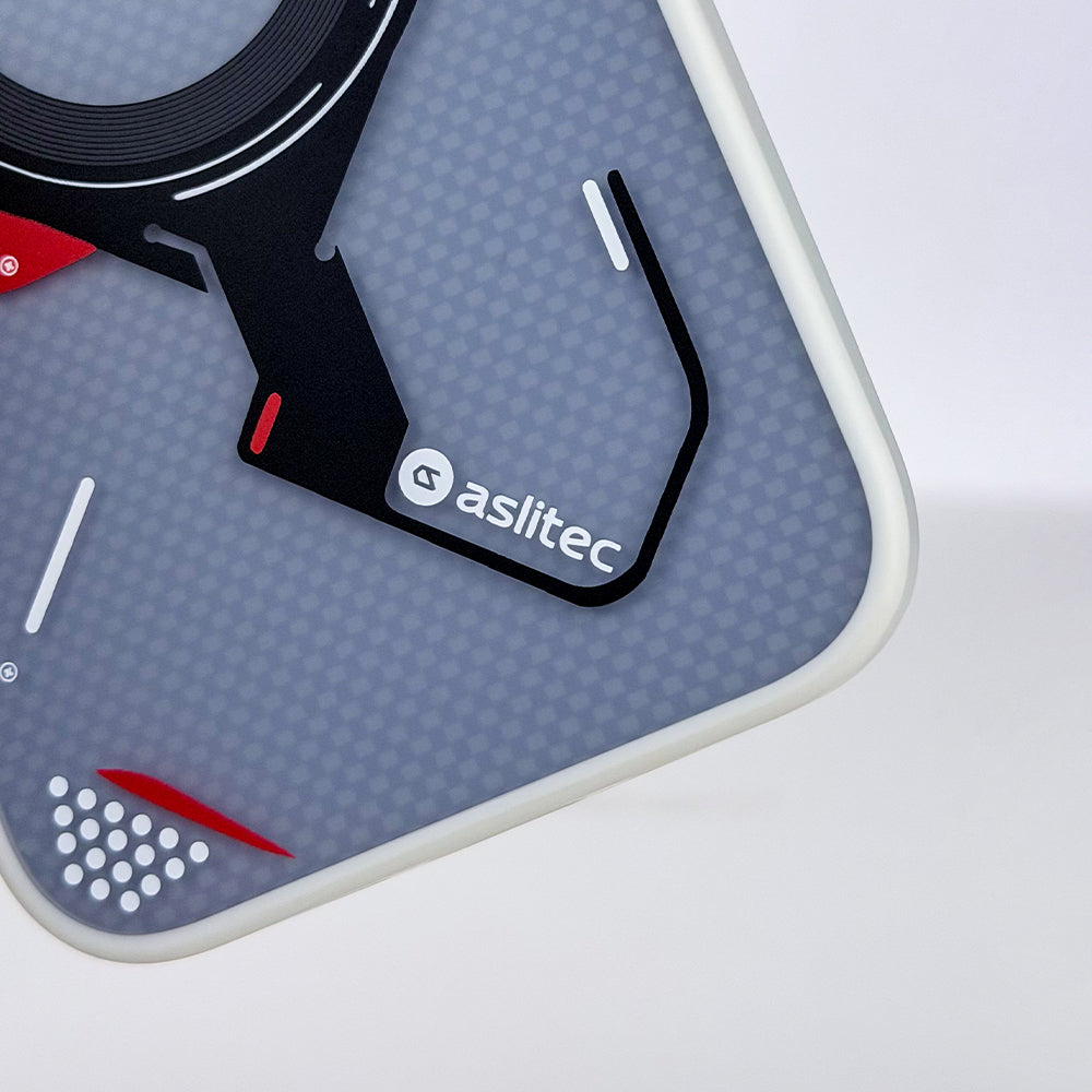 كڤر حماية aslitec Cybermech بتصميم هجين ولمسات معدنية ومتوافق مع MagSafe لآيفون 18 Pro Max
