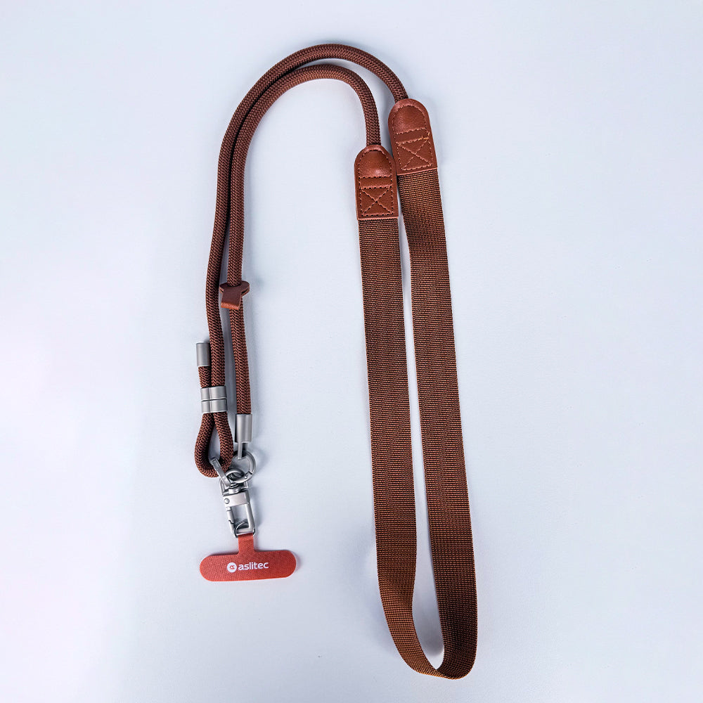 كروس بودي ستراب حبل تعليق هاتف aslitec URBANDLOOP Flex من النايلون الفاخر 