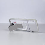 كڤر حماية aslitec Luxestand Mag الشفاف مع MagSafe وحامل جلدي لهاتف iPhone 18 Pro Max