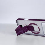 aslitec MATTMAG Matte MagSafe Case with Leather Kickstand for iPhone 18 Pro Max