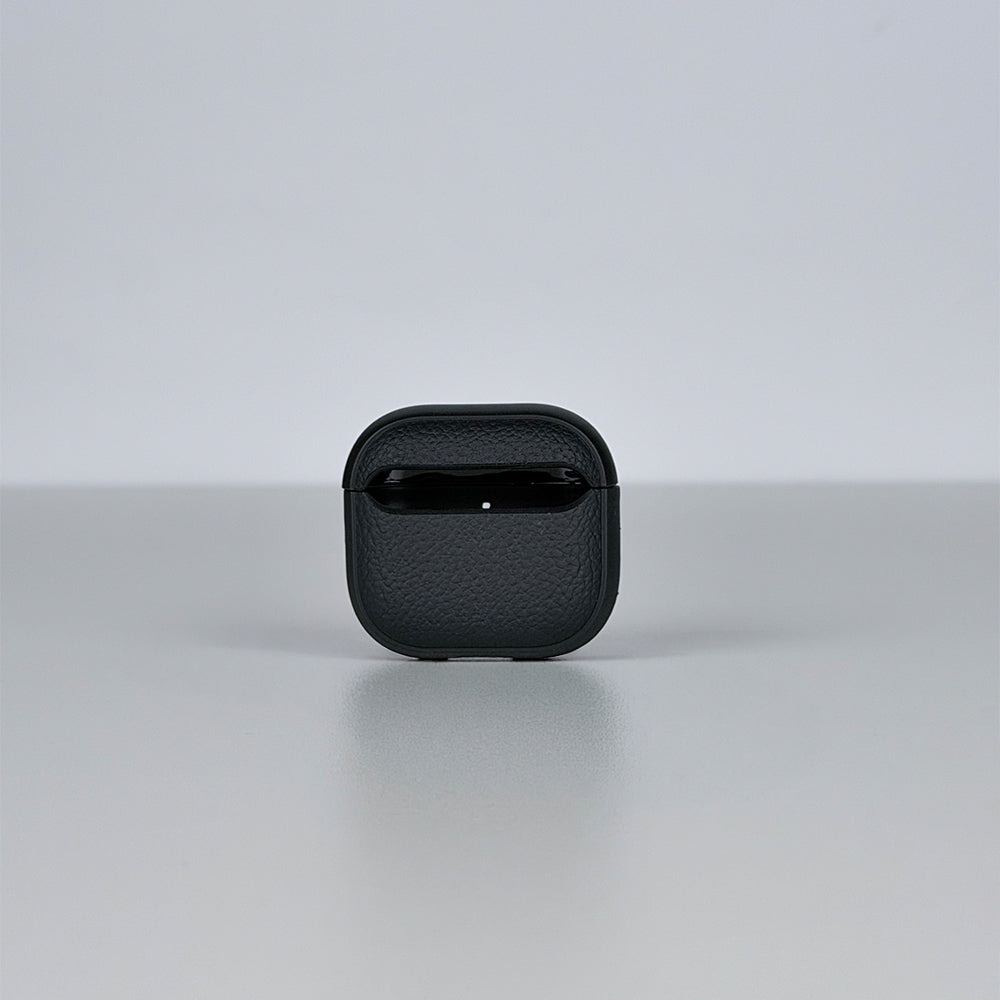 كڤر حماية QIYANG بتصميم جلد الليتشي لسماعات AirPods 5