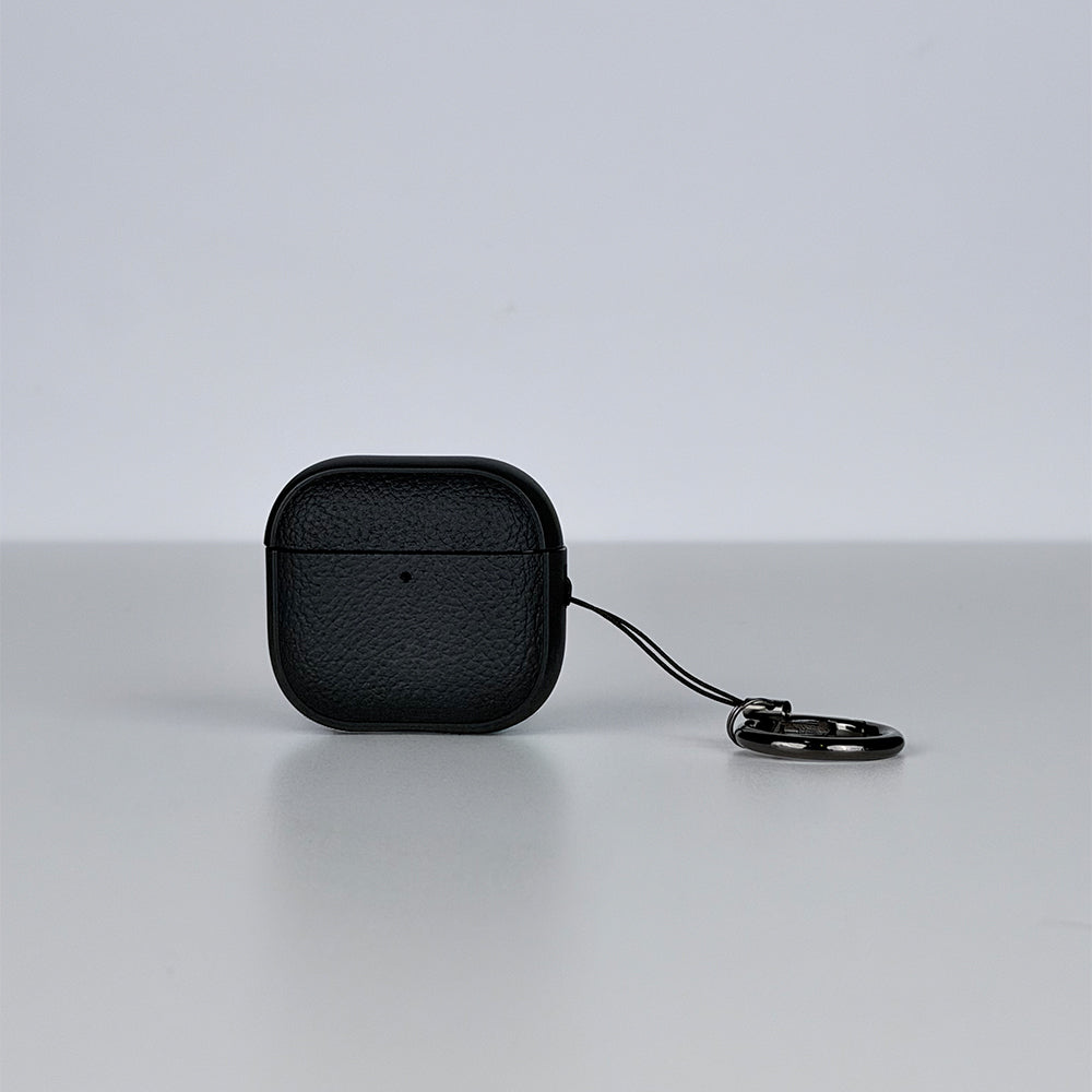 كڤر حماية QIYANG بتصميم جلد الليتشي لسماعات AirPods 5