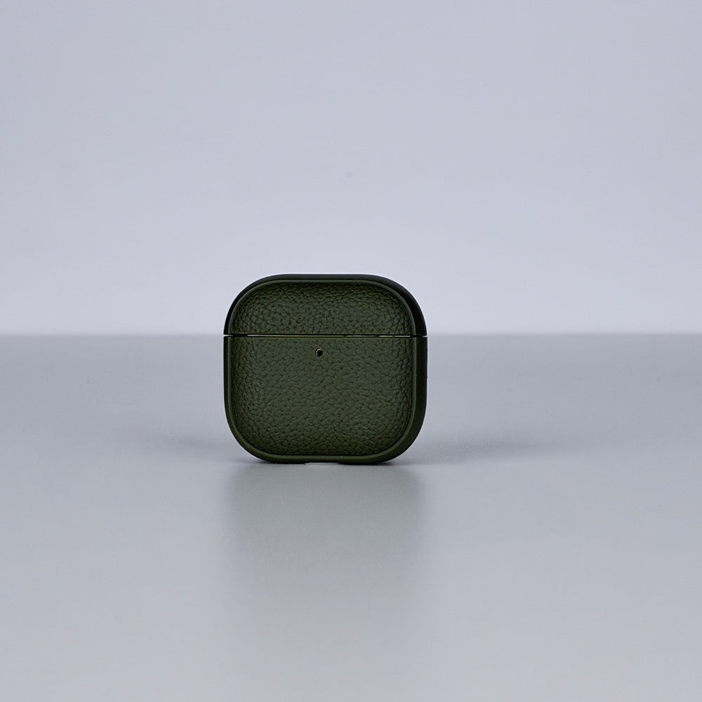كڤر حماية QIYANG بتصميم جلد الليتشي لسماعات AirPods 5