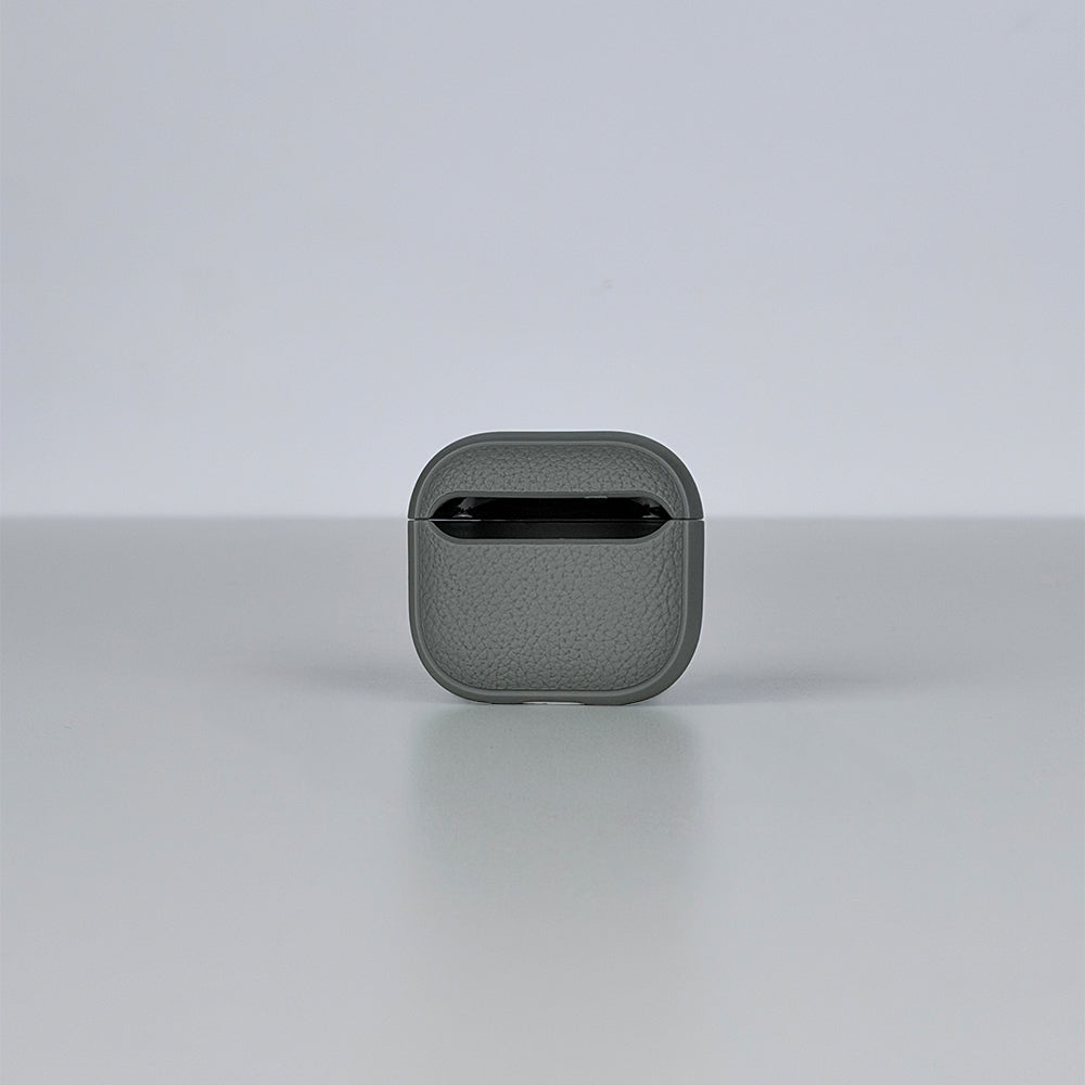 كڤر حماية QIYANG بتصميم جلد الليتشي لسماعات AirPods 5