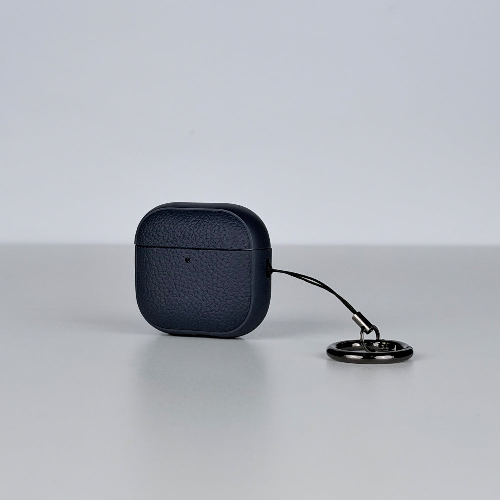 كڤر حماية QIYANG بتصميم جلد الليتشي لسماعات AirPods 5