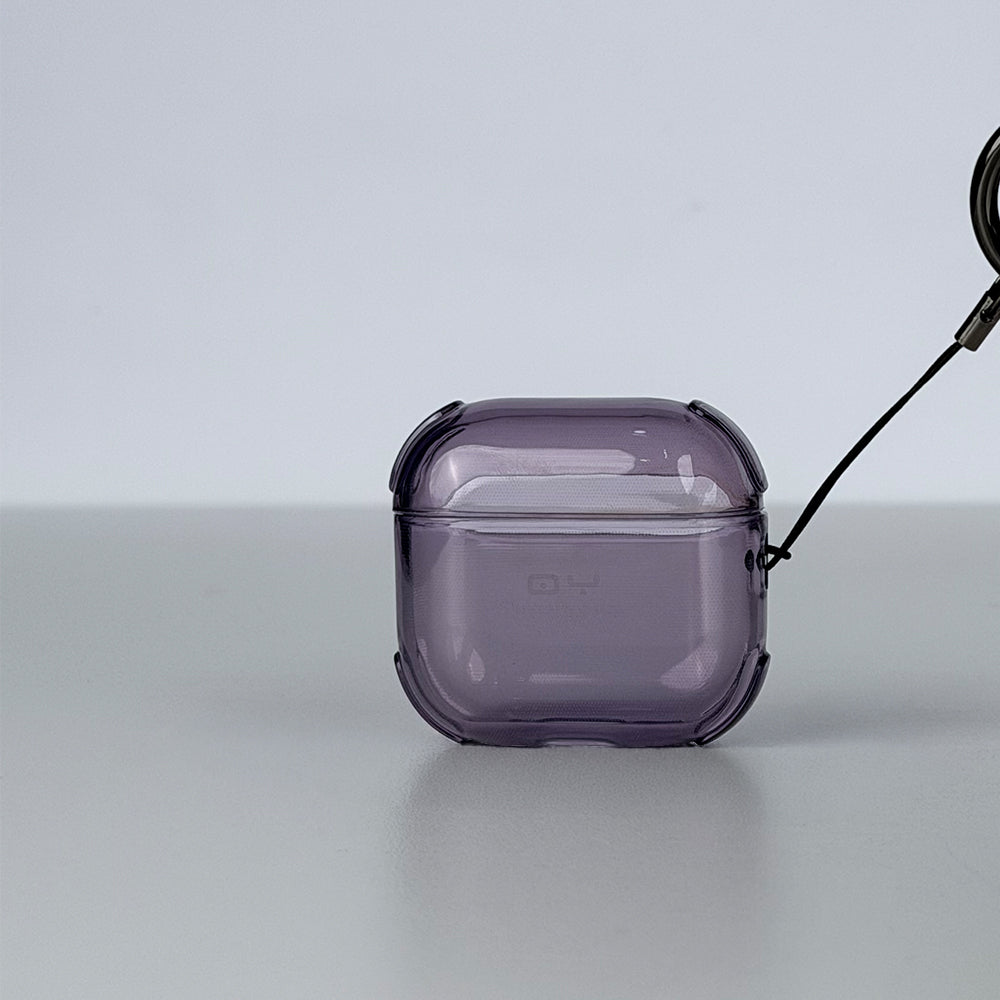 كڤر حماية شفاف من QIYANG لسماعات AirPods 5