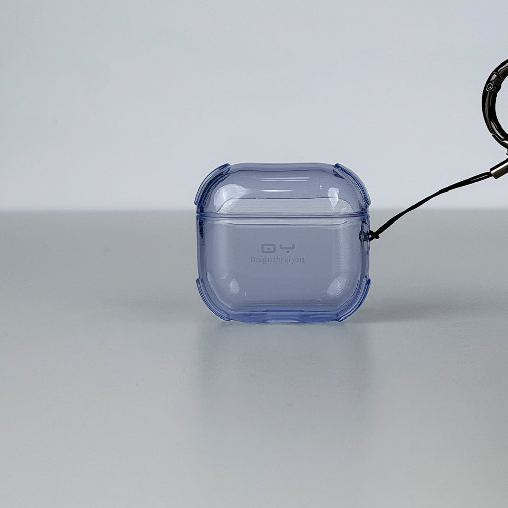 كڤر حماية شفاف من QIYANG لسماعات AirPods 5