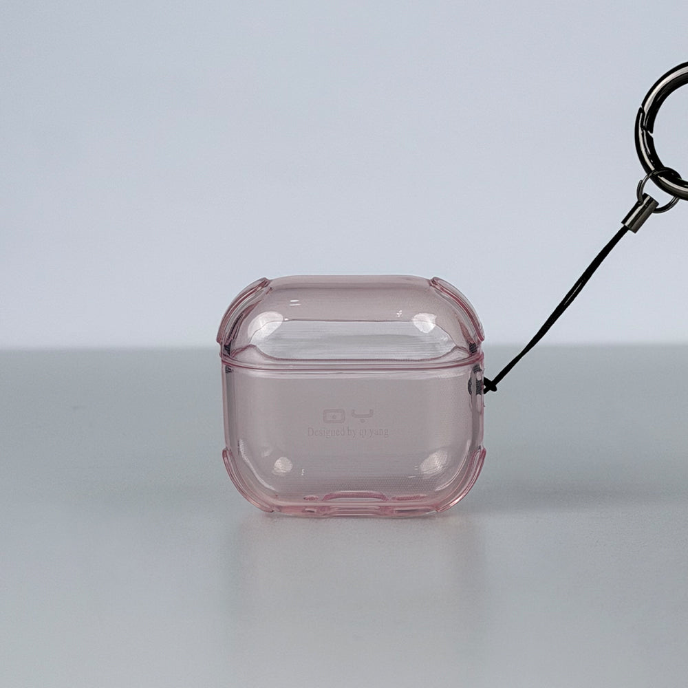 كڤر حماية شفاف من QIYANG لسماعات AirPods 5