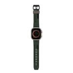 SkinArma Shokku Watch Strap for Apple Watch Ultra 49/45/44mm | Dark Green