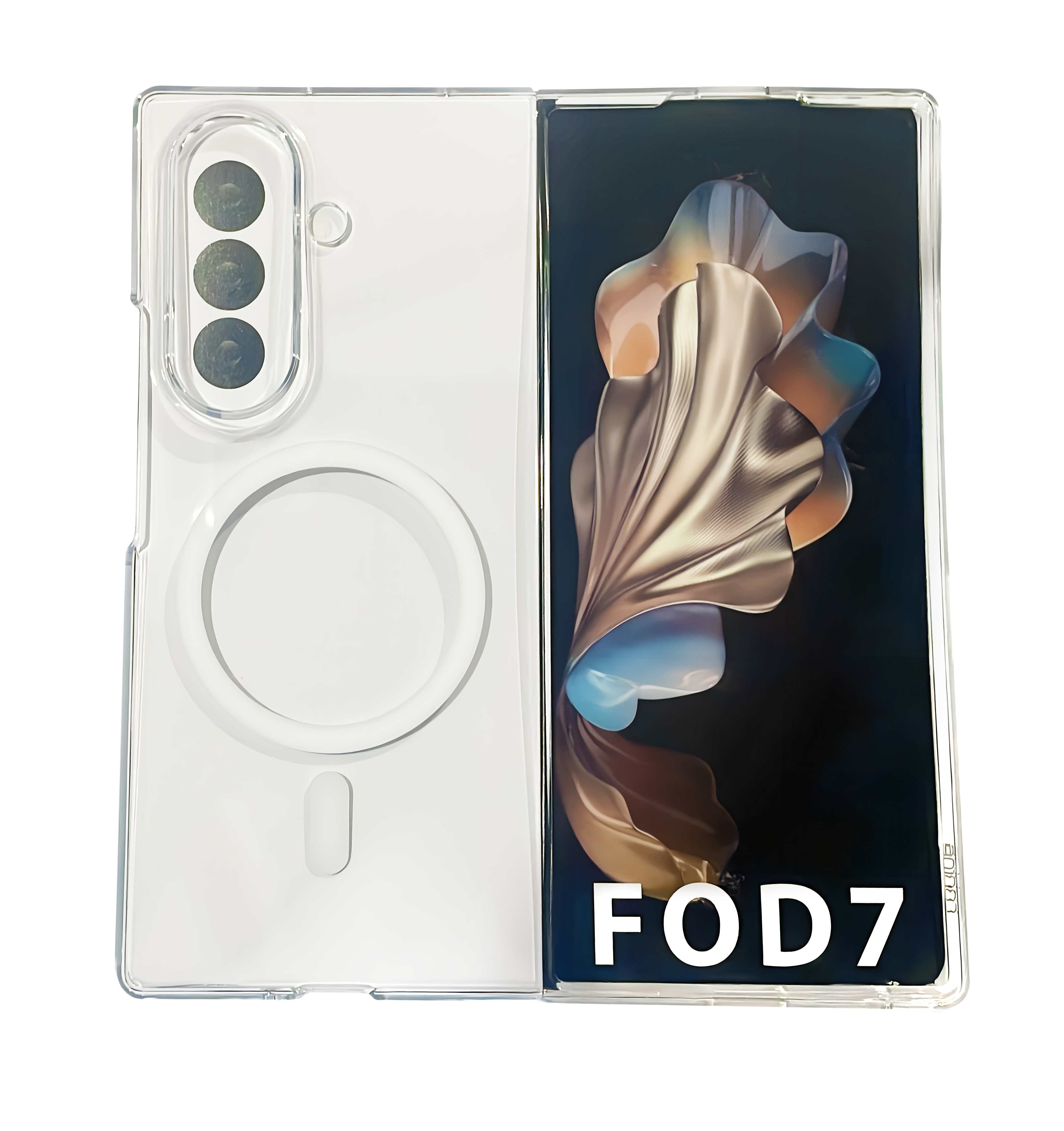 Coblue Case for Samsung Galaxy Z Fold 7 | Clear