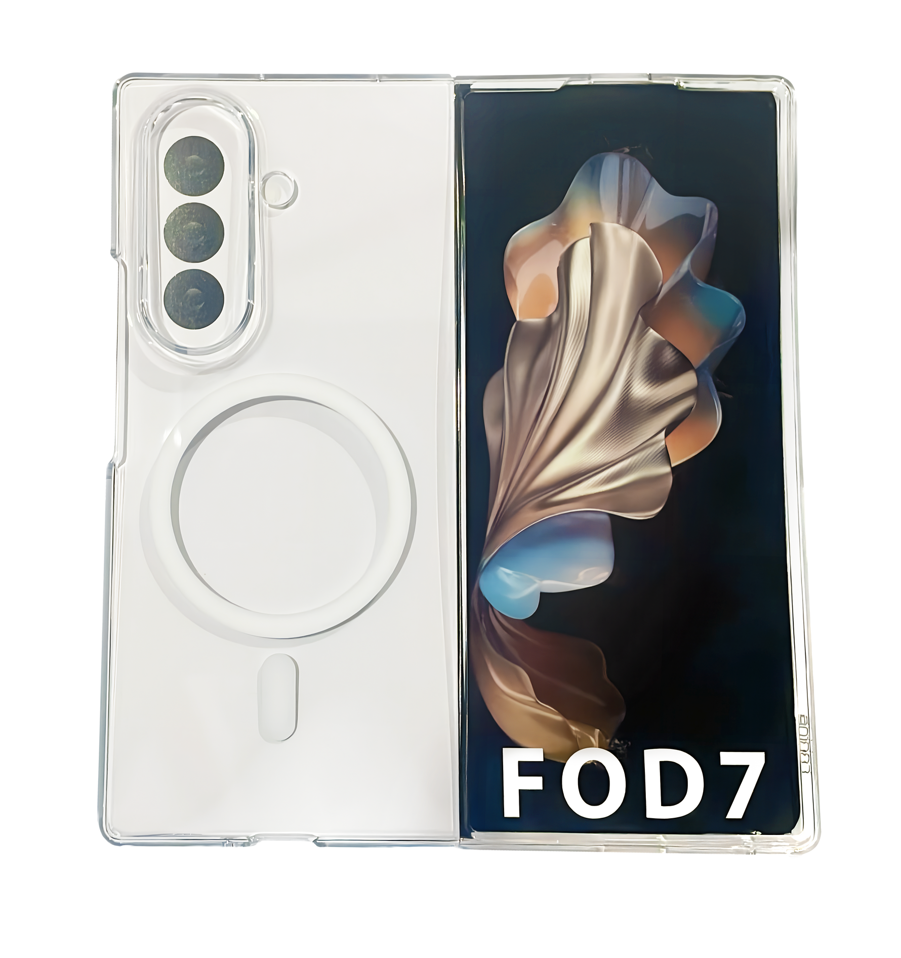 Coblue Case for Samsung Galaxy Z Fold 7 | Clear