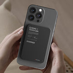 بطارية شحن متنقلة 5000 مللي أمبير Q.Mag X مغناطيسية لاسلكية من Momax | أسود