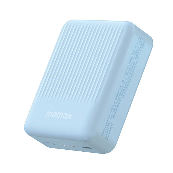 بطارية شحن مغناطيسية Q.Mag Minimal 2 بسعة 10000 مللي أمبير من Momax  | أزرق