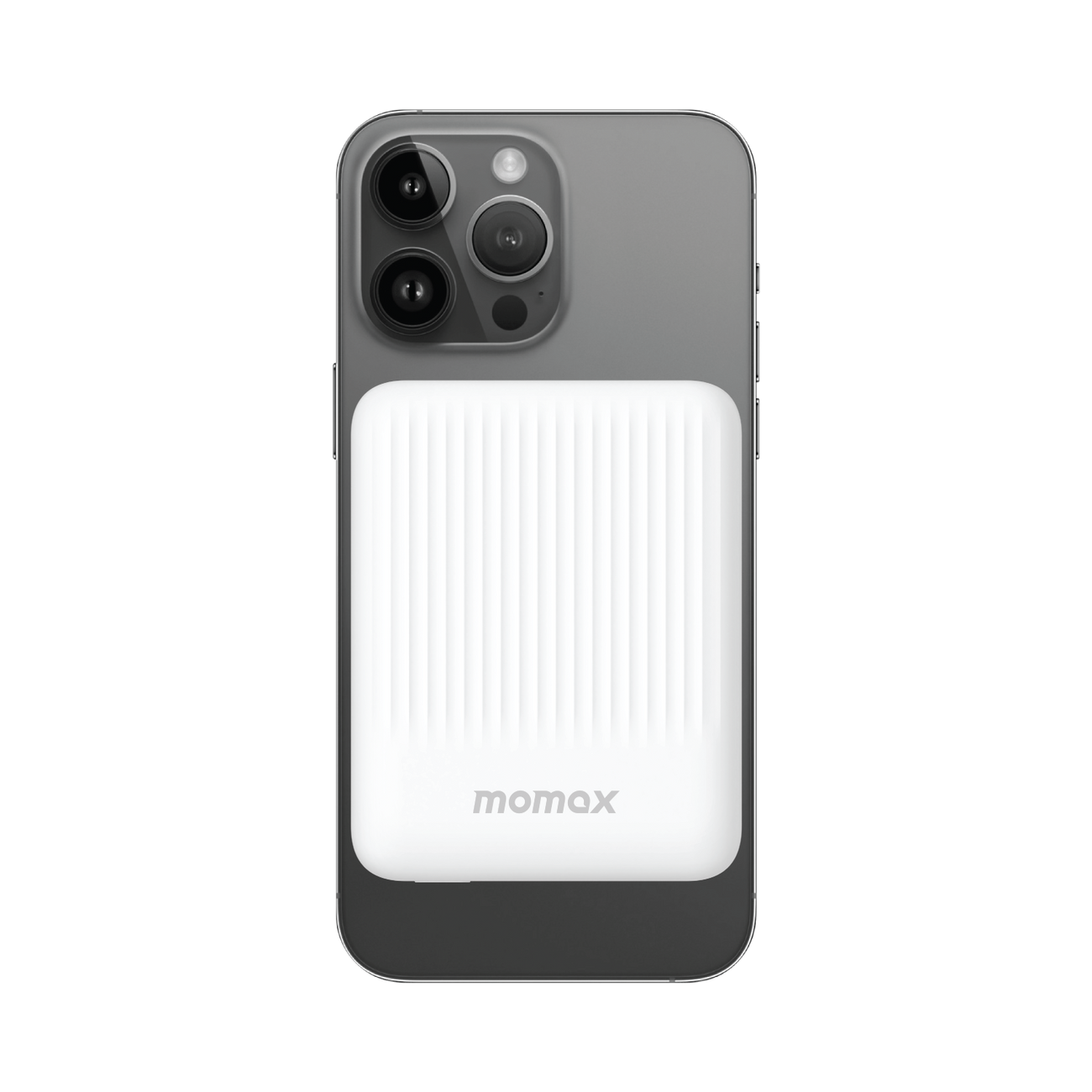 Momax Q.Mag Minimal 2 10000mAh Magnetic Power pack White