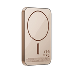 Momax 1-power Q.pass 5000mah Qi2  Magnetic Wireless Ultra Slim  Battery Pack | Desert Titanium