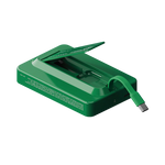 بطارية لاسلكية مغناطيسية مع كيبل USB-C مدمج من موماكس 1-Power X Pro سعة البطارية 10000 مللي أمبير | أخضر