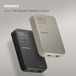 شاحن متنقل Momax Q.MAG X2 GEN2 – سعة 20000mAh متوافق مع MagSafe | أسود