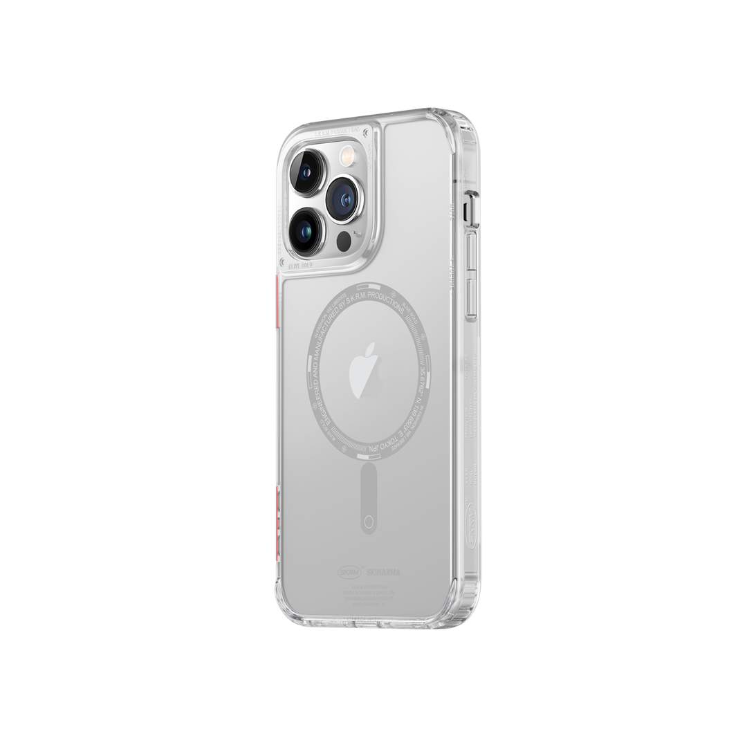 SkinArma iPhone 14 Pro Saido Case with Magsafe | Clear