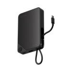 بطارية متنقلة 1-Power X من موماكس 10000 مللي أمبير مع كيبل USB-C مدمج