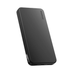 بطارية متنقلة Momax 1-Power Vital بسعة 10000 مللي أمبير مع كابلين مدمجين USB-C و Lightning | أسود

