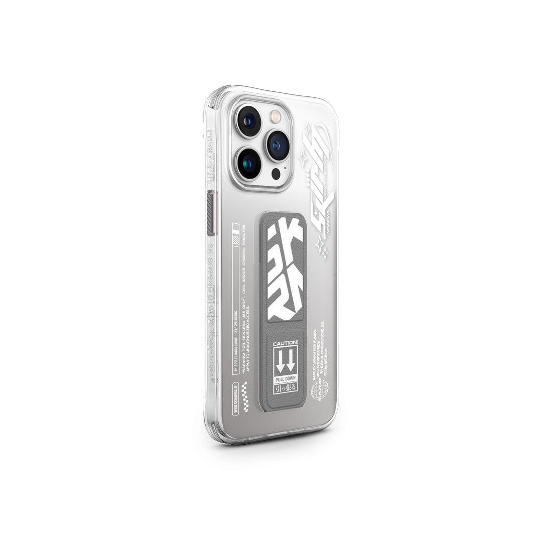 SkinArma Cosmo cover for iPhone 15 Pro | Gray