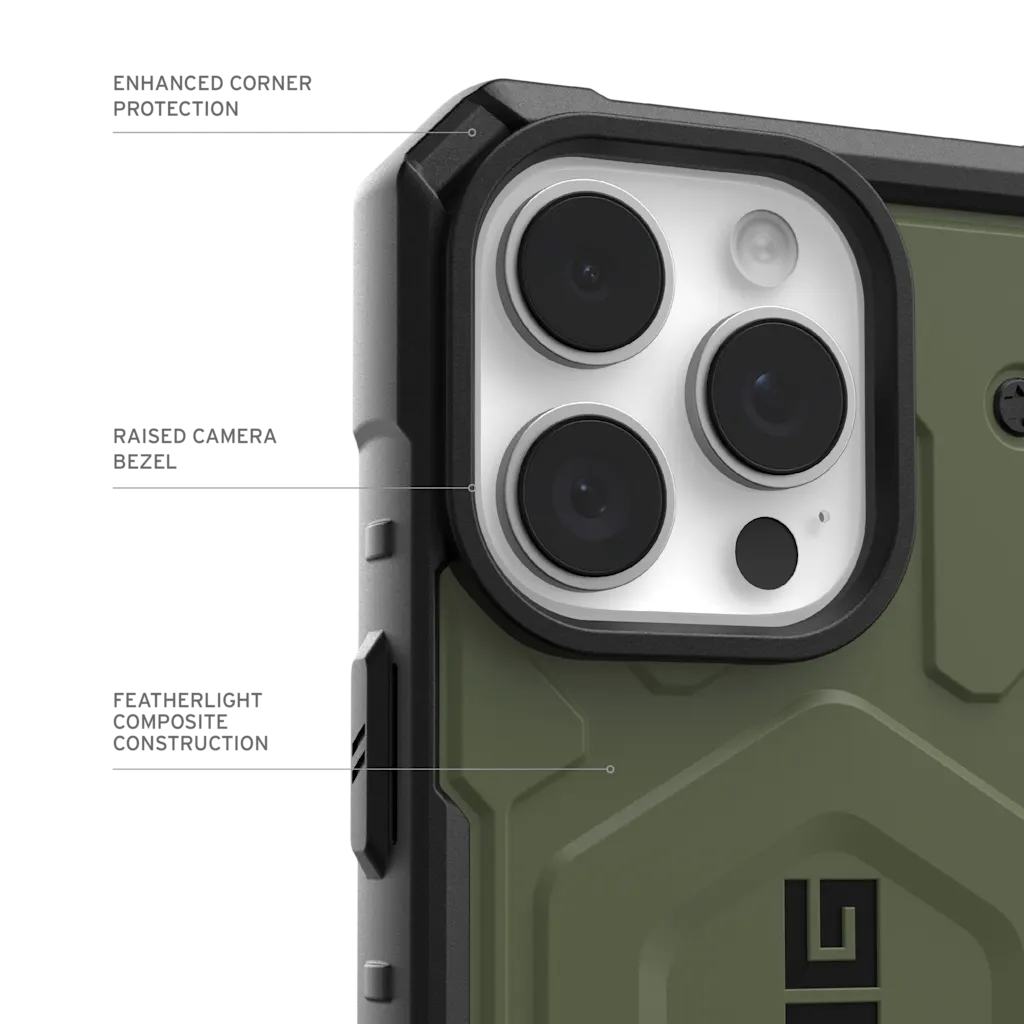 UAG iPhone 16 Pro Max MagSafe Pathfinder Case | Olive Drab