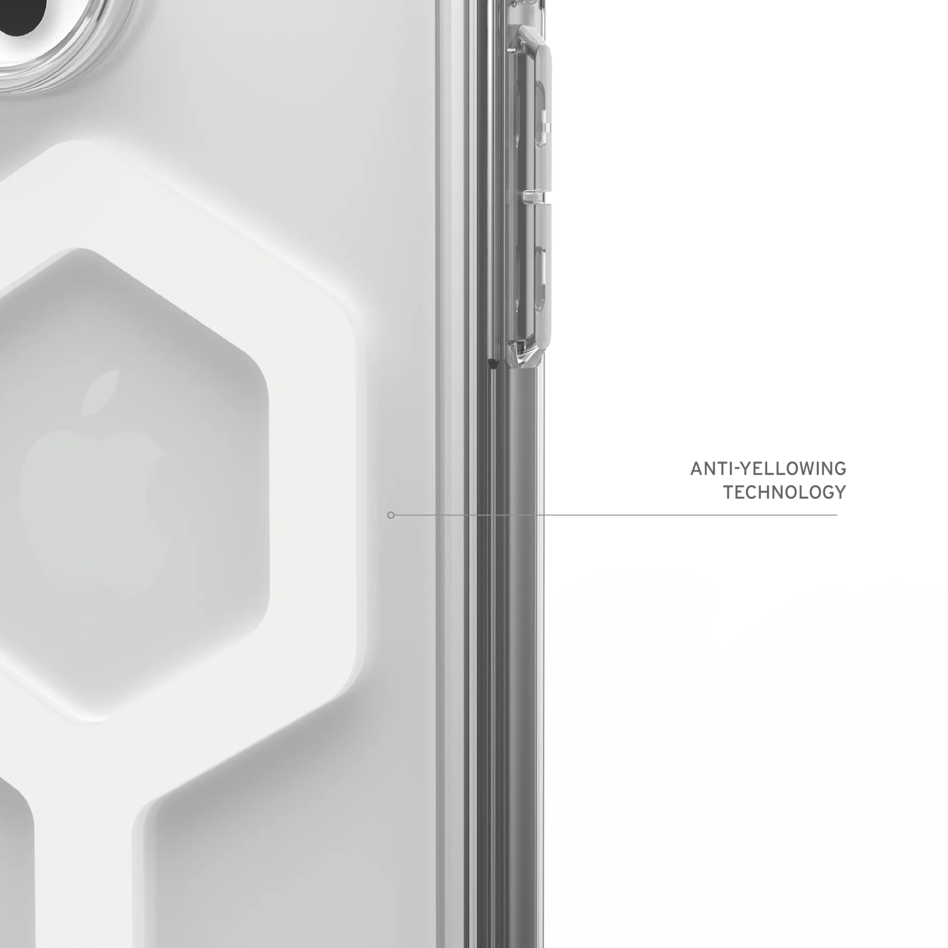 UAG iPhone 16 Pro Max MagSafe Plyo Case | ice/White
