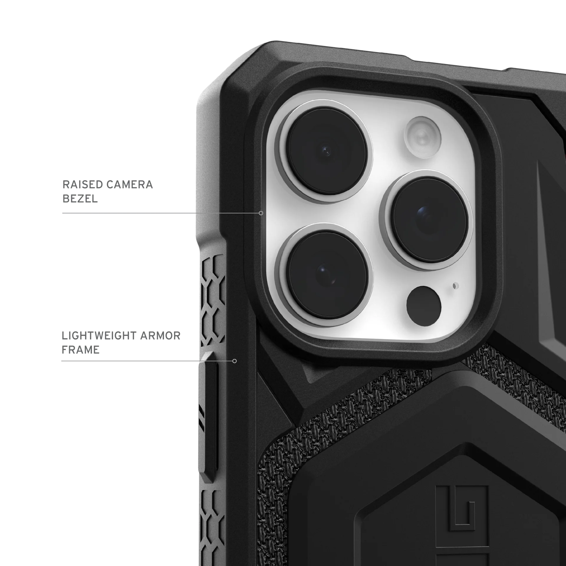 UAG iPhone 16 Pro Max Monarch Pro MagSafe Case | Kevlar Black