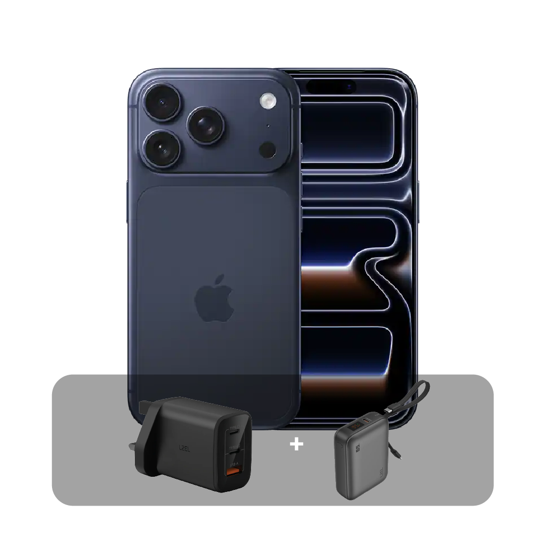 Apple iPhone 17 Pro - 256GB - 6.3 inch - Dual eSim + Bundle Offer (Japanese Version) | Deep Blue