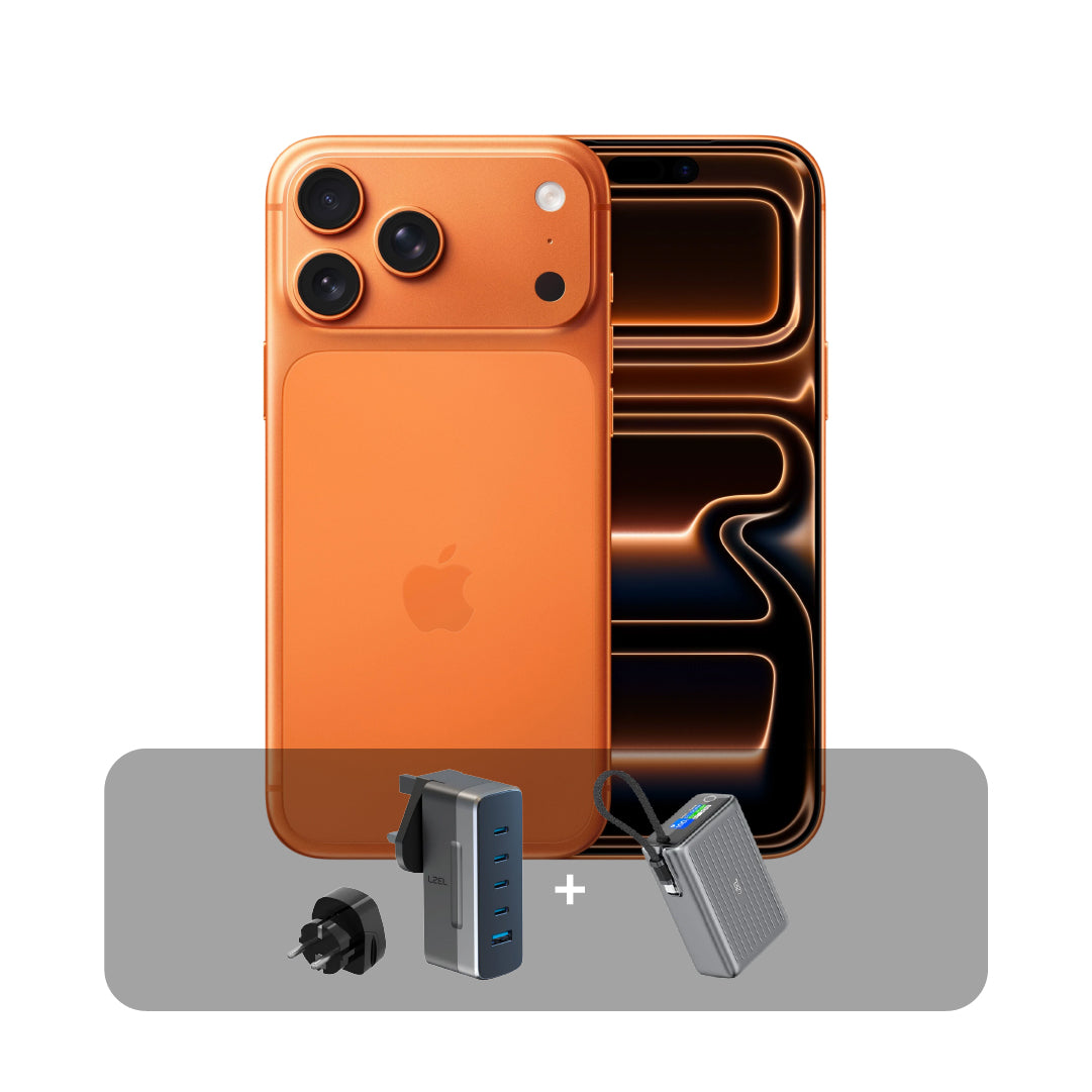 Apple iPhone 17 Pro -1TB - 6.3 inch - Dual eSim + Bundle Offer (Japanese Version) | Cosmic Orange