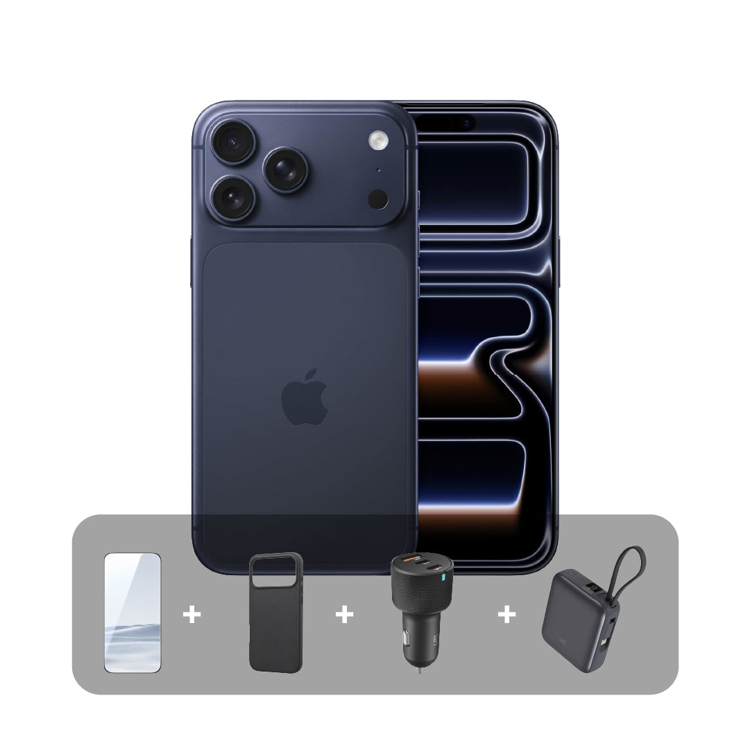 Apple iPhone 17 Pro - 1TB - 6.3 inch - Dual eSim (Japanese Version) + Bundle Offer | Deep Blue