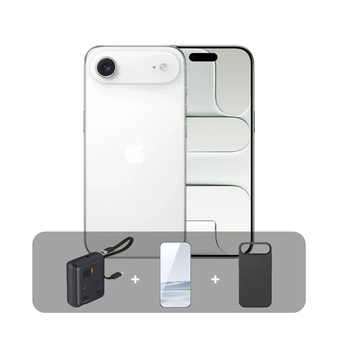 Apple iPhone Air - 256GB - 6.5 inch - Dual eSim (Middle East Version) + Bundle Offer | Cloud White