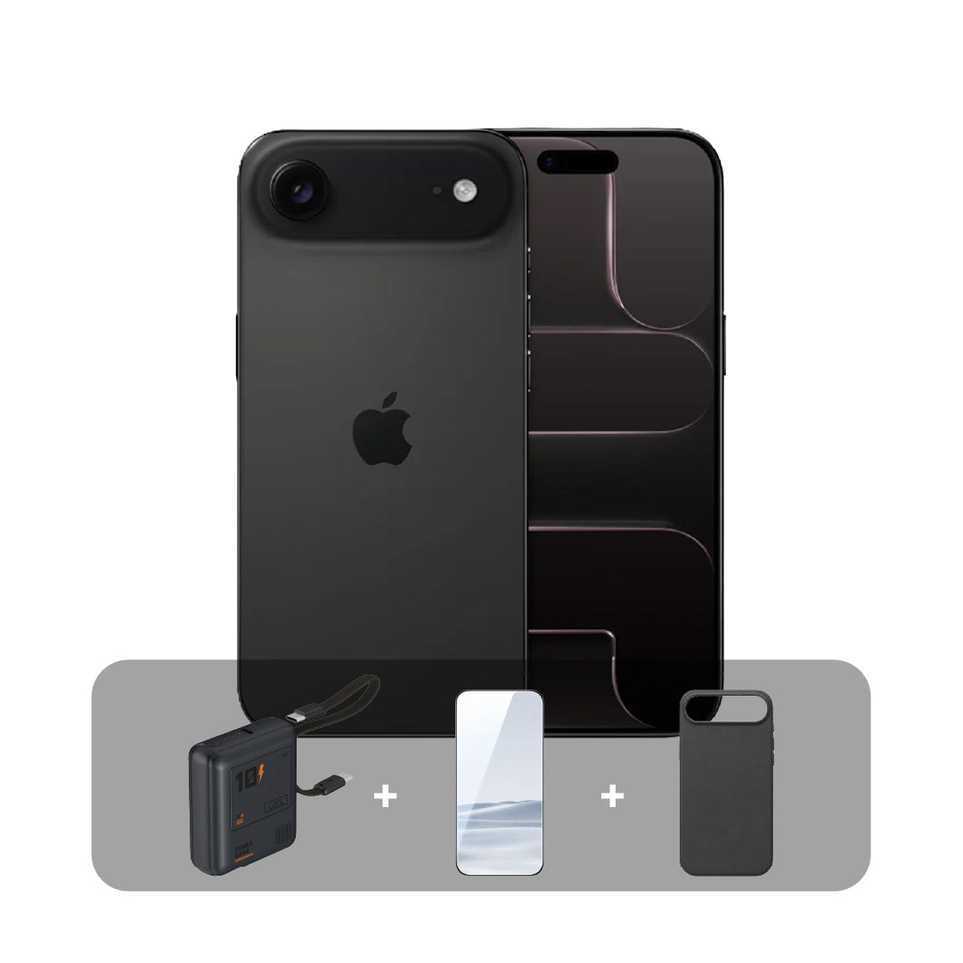 Apple iPhone Air - 256GB - 6.5 inch - Dual eSim (Middle East Version) + Bundle Offer | Space Black