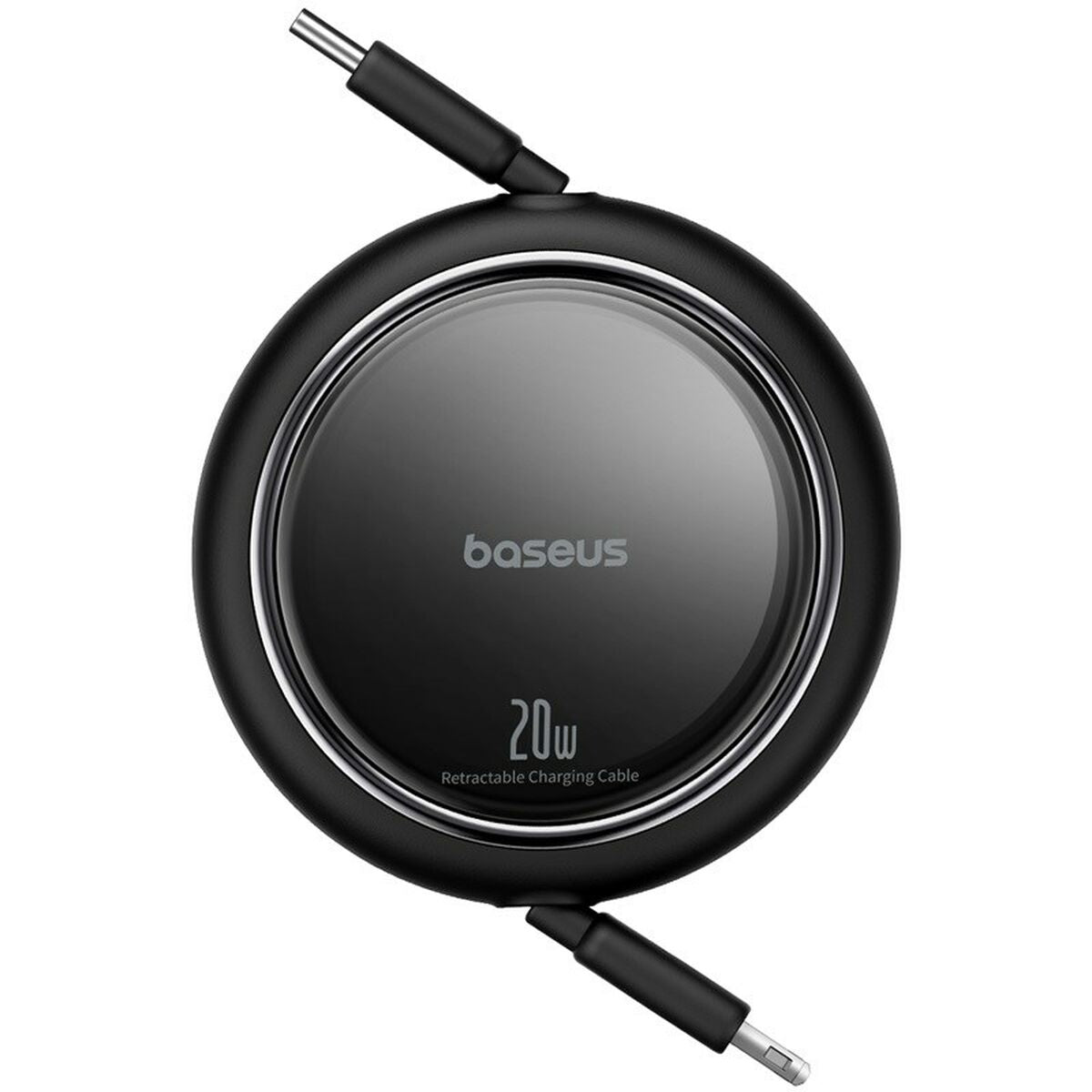 Baseus Free2Pull Retractable Charging Cable USB-C to Lightning 20W 1m | Cluster Black