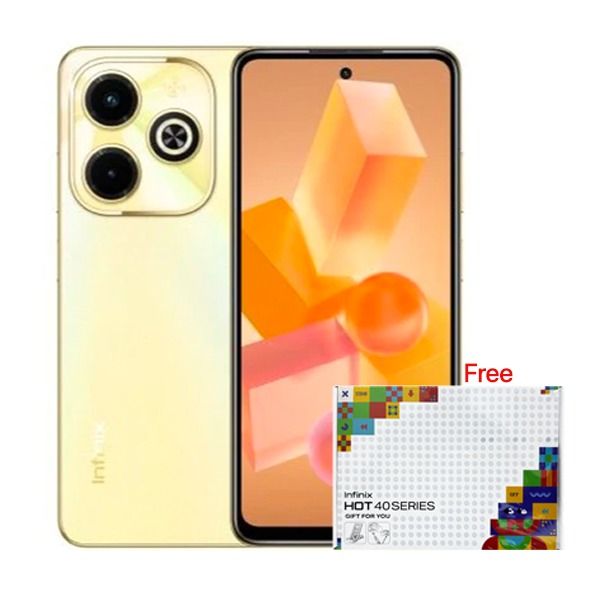 Infinix Hot 40i 128GB 4GB Ram - Horizon Gold