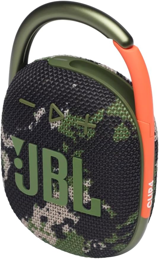 مكبر صوت JBL Clip 4 مقاوم للماء وقابل للحمل للغاية - فرقة | JBLCLIP4SQUAD