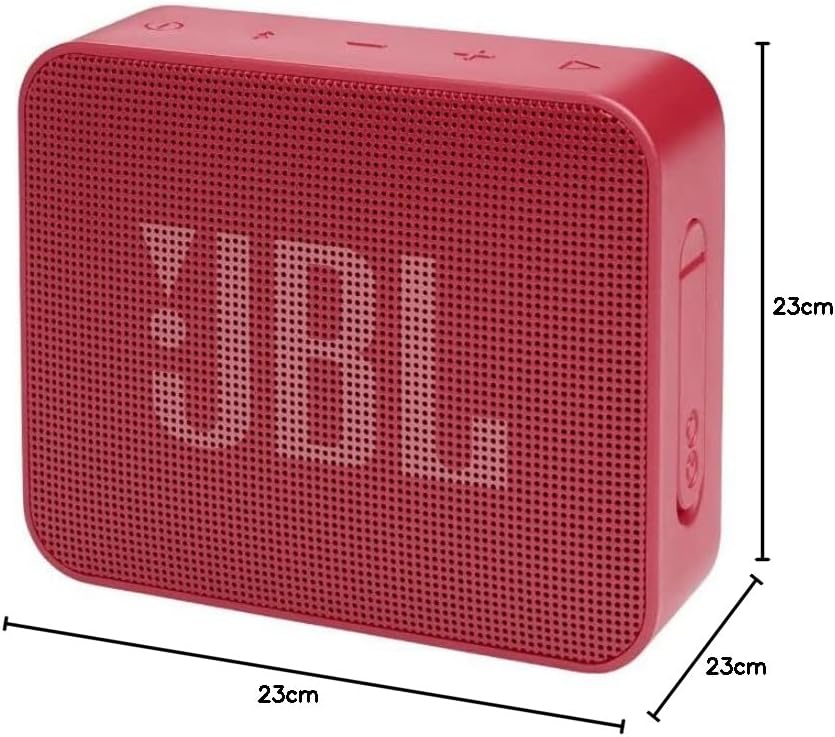 JBL Bluetooth Speaker Essential Portable Wireless Speaker | Red