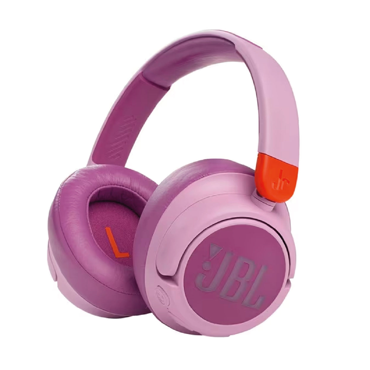 سماعة بلوتوث Jbl Jr460 مع خاصية إلغاء الضوضاء النشطة باللون الوردي | JBLJR460NCPK