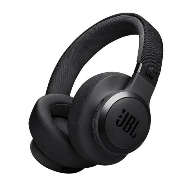 سماعات الرأس JBL Live 770nc اللاسلكية فوق الأذن المانعة للضوضاء باللون الأسود | JBLLIVE770NCBLK