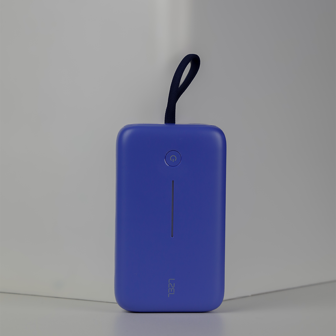 LZEL PrimeBrio Neo 20K Power Bank 30W – 20000mAh, Detachable Type-C Cable