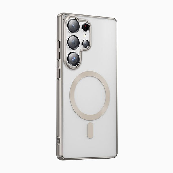كڤر حماية من Keephone لهاتف Galaxy S25 Ultra متوافق مع MagSafe | تيتانيوم صحراوي