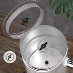 صانعة رغوة الحليب SMF-4461 من Sayona الكهربائية 4 في 1 رغوة ساخنة وباردة  سعة 150 مل للرغوة  قوة 500 واط