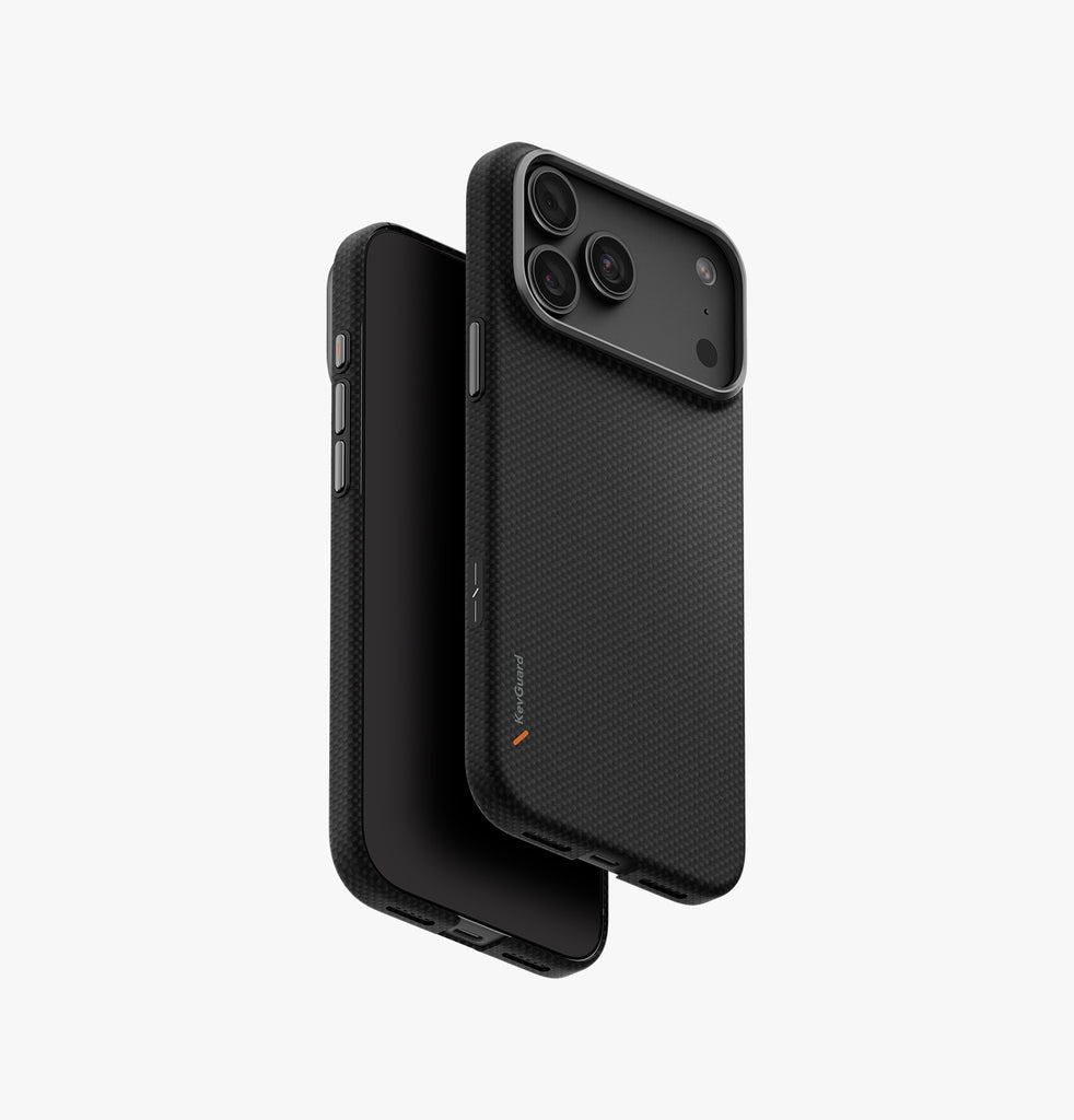 كفر حماية UNIQ KEVA EDGE فائق النحافة من ألياف الأراميد 100% ومتوافق مع MagSafe لهاتف iPhone 18 Pro