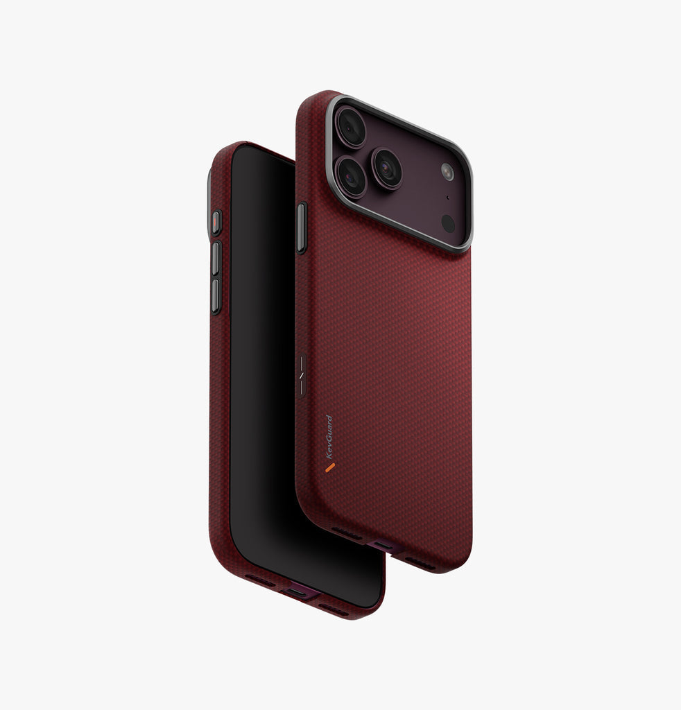 كفر حماية UNIQ KEVA EDGE فائق النحافة من ألياف الأراميد 100% ومتوافق مع MagSafe لهاتف iPhone 18 Pro