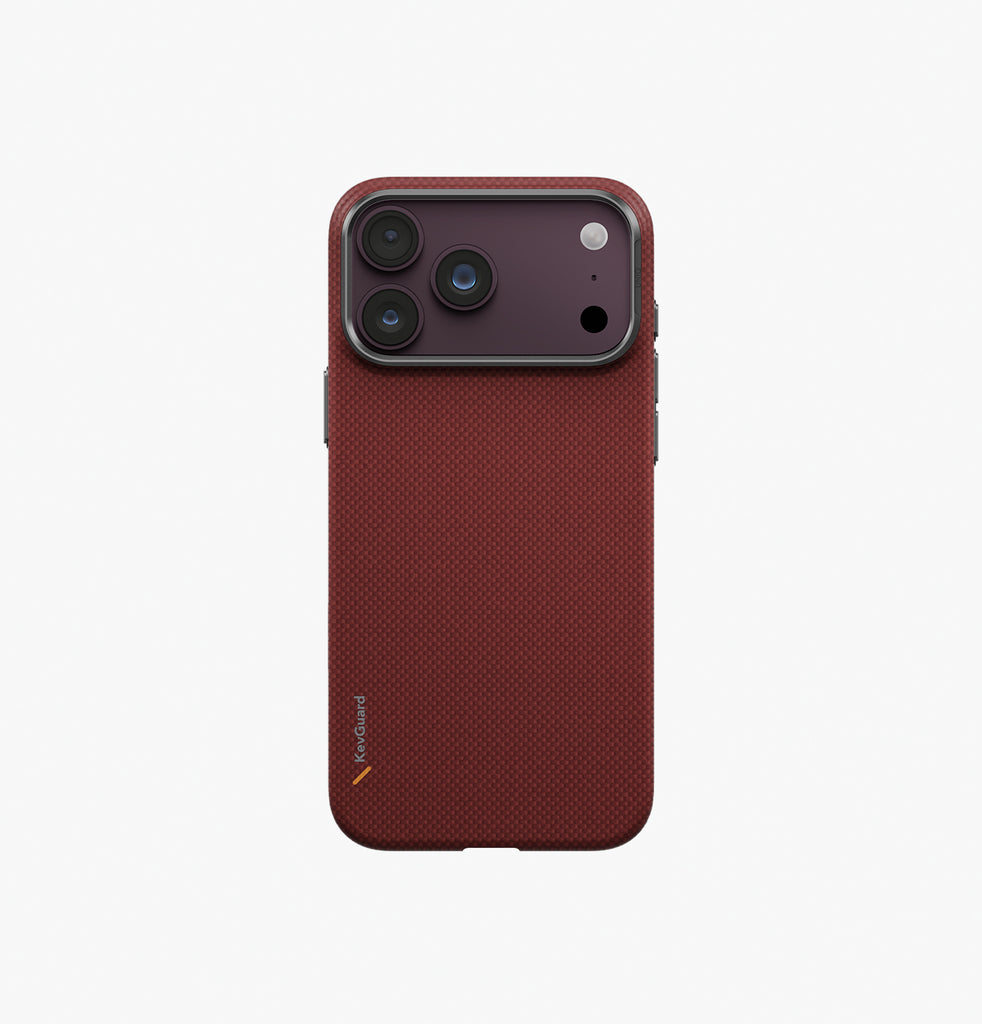 كفر حماية UNIQ KEVA EDGE فائق النحافة من ألياف الأراميد 100% ومتوافق مع MagSafe لهاتف iPhone 18 Pro