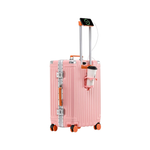 Trolly ABS Suitcase 4 Wheels 26 Inch | Pink