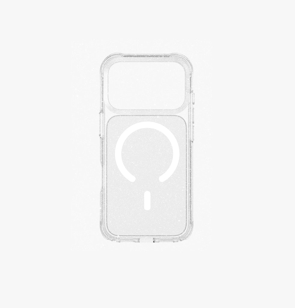 Uniq Hybrid Life Pro Xtreme MagSafe Case for iPhone 17 Pro Max | Tinsel Lucent